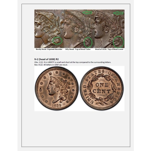 U.S. Large Cents, 1816-1839, Variety Identification Guide by