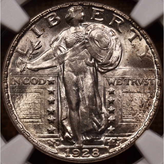 1928-D Standing Liberty Quarter NGC MS62...or better