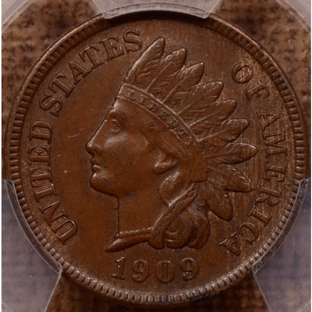 1909-S Indian Indian Cent PCGS AU55 (CAC)