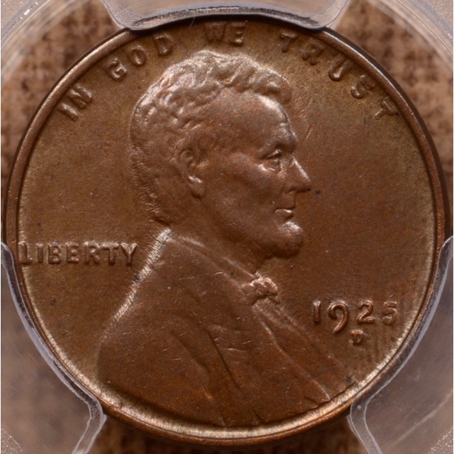 1925-D Lincoln Cent PCGS MS63 BN
