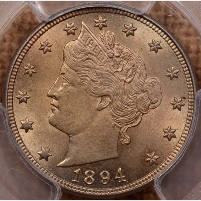 1894 Liberty Nickel PCGS MS63 (CAC)