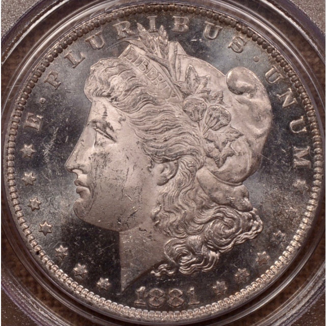 1881-O Morgan Dollar PCGS MS63 DMPL OGH CAC