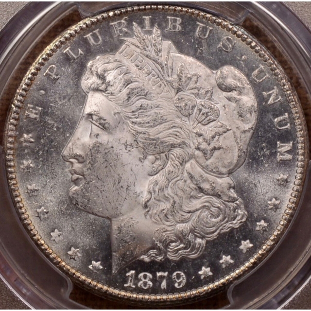 1879-CC Morgan Dollar PCGS MS62 (CAC), Semi PL & sweet!