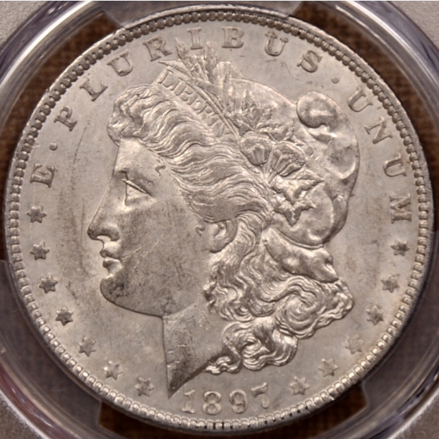 1897-O Morgan Dollar PCGS AU55