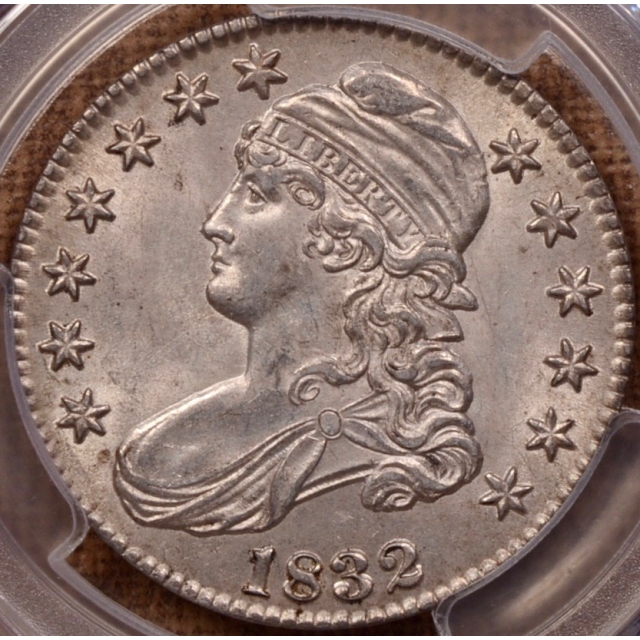 1832 O.103 Small Letters Capped Bust Half Dollar PCGS MS62 CAC