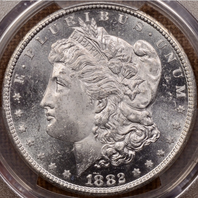 1882-CC Morgan Dollar PCGS MS63 PL