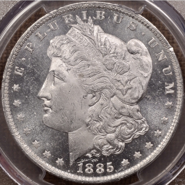 1885-O Morgan Dollar PCGS MS64+ DMPL