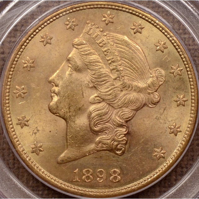 1898-S Liberty Head Double Eagle PCGS MS63