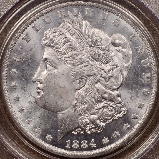 1884-O Morgan Dollar PCGS MS63 PL OGH