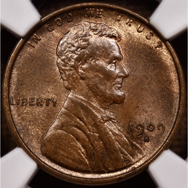 1909-S Lincoln Cent NGC MS64 BN