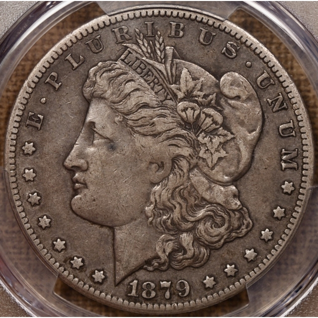 1879-CC Morgan Dollar PCGS VF35 CAC