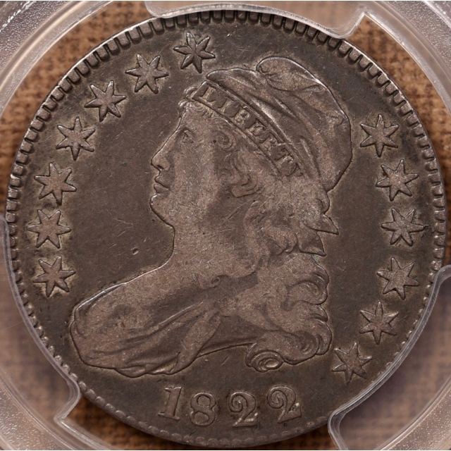 1822 O.103 R5- Capped Bust Half Dollar PCGS VF20