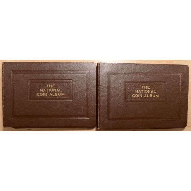 National Coin Albums, With Complete Boards for Washington Quarters
