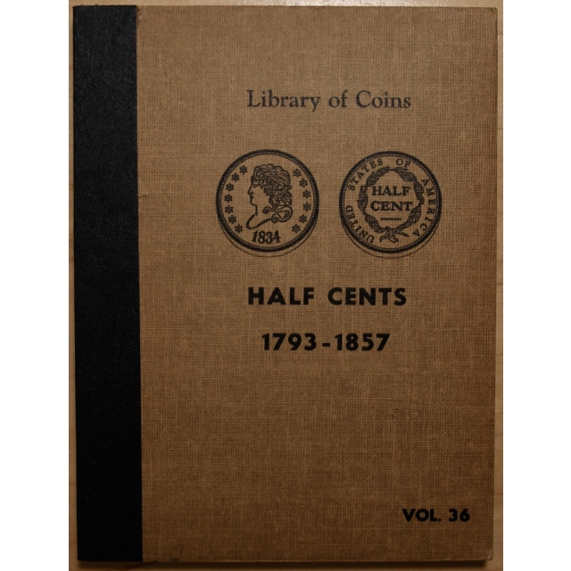 Library of Coins Volume 36, Half Cents (1793-1857)