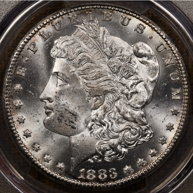 1883-CC Morgan Dollar PCGS MS64 CAC, PQ & flashy!