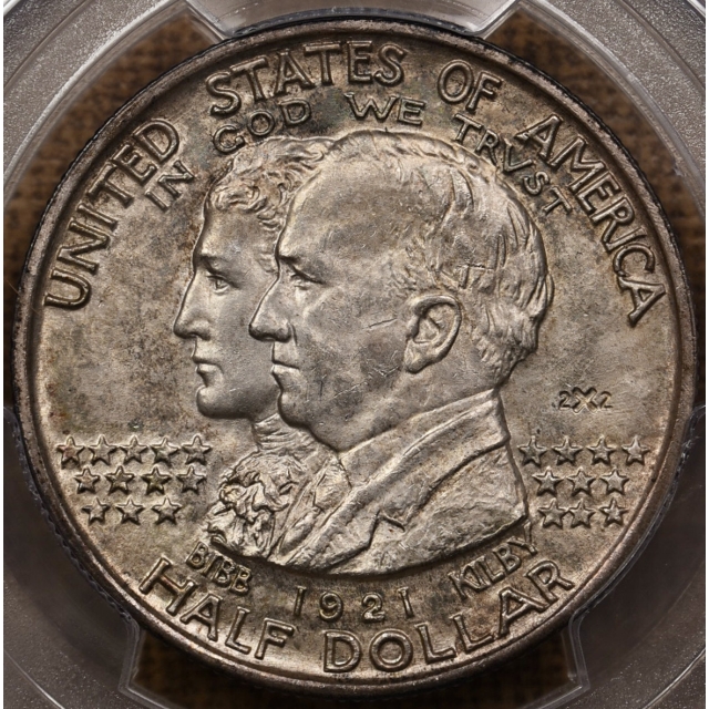 1921 Alabama 2x2 Silver Commemorative PCGS MS64