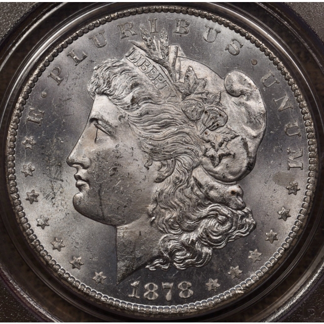 1878-CC Morgan Dollar PCGS MS62 OGH CAC
