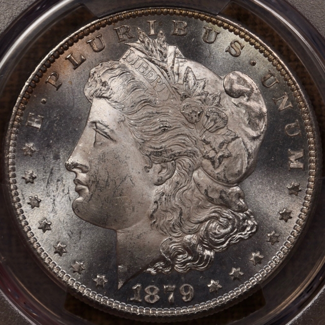 1879-S Morgan Dollar PCGS MS65, a perfect gem