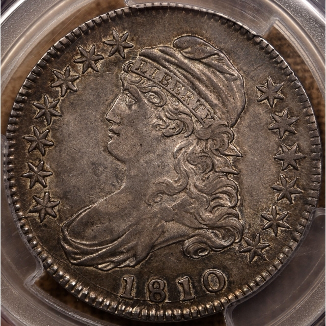 1810 O.101a Capped Bust Half Dollar PCGS AU50