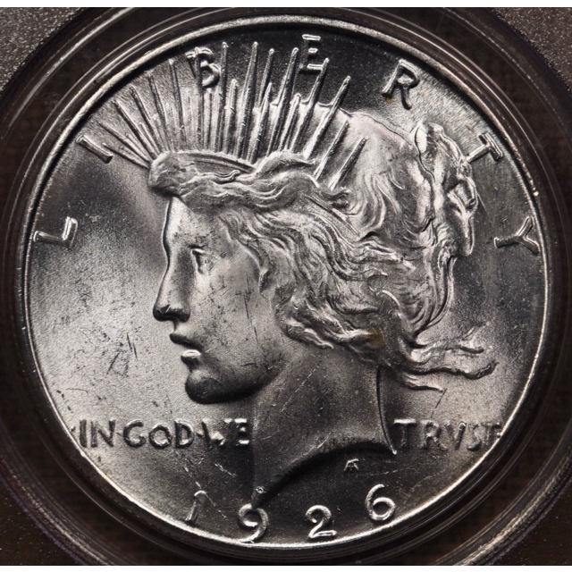 1926-S Peace Dollar PCGS MS64 OGH CAC
