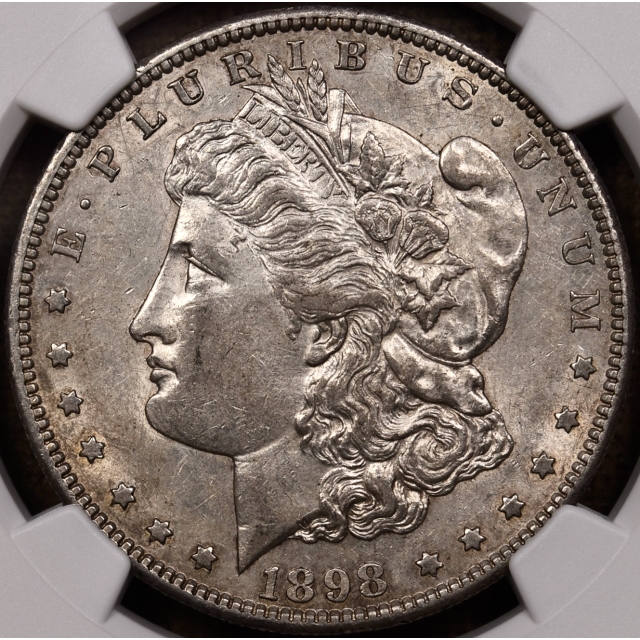 1898-S Morgan Dollar NGC AU55