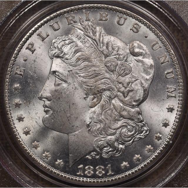 1881-CC Morgan Dollar PCGS MS64 OGH CAC
