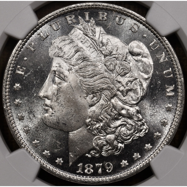 1879 Morgan Dollar NGC MS64 PL, Tough!