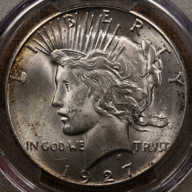 1927 Peace Dollar PCGS MS63
