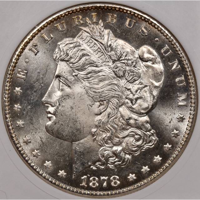 1878-S Morgan Dollar old ANACS MS64 PL, we grade 64+!