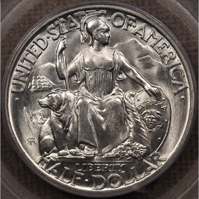1935-S San Diego Silver Commemorative PCGS MS65 OGH