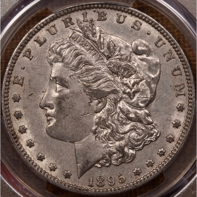 1895-O Morgan Dollar PCGS AU55 CAC, NE Hoard