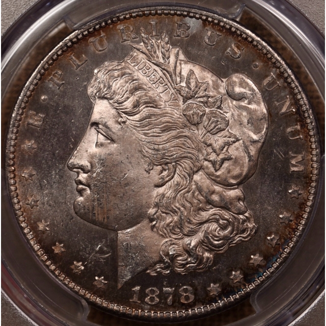 1878-CC V.4 Morgan Dollar PCGS MS63 CAC
