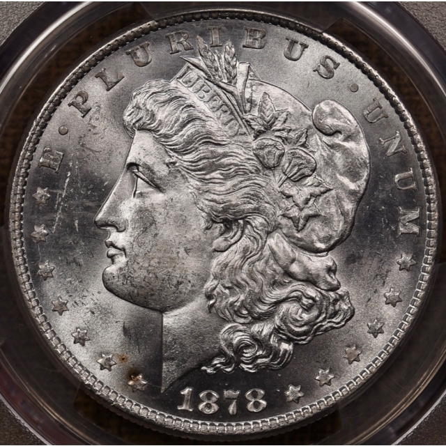 1878 VAM-17 8TF Morgan Dollar PCGS MS64 CAC