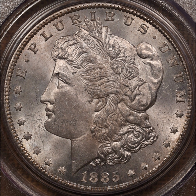 1885-CC Morgan Dollar PCGS MS63 OGH CAC