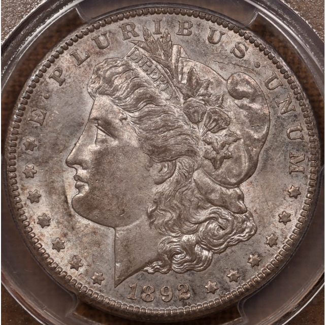 1892-CC Morgan Dollar PCGS AU58 CAC...Perfection!
