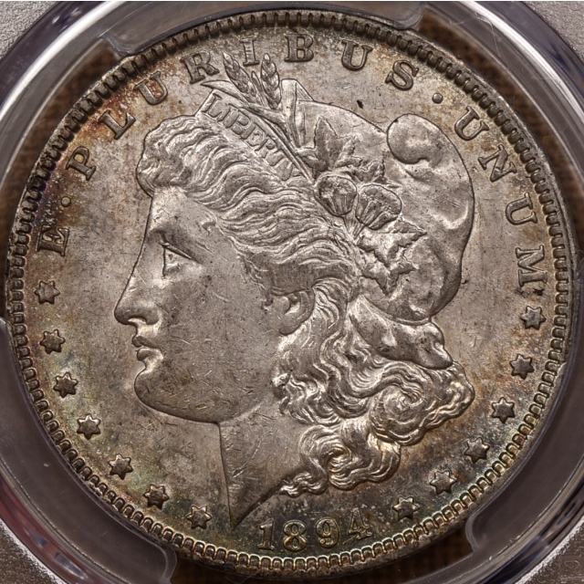1894-O Morgan Dollar PCGS AU58, stunning!