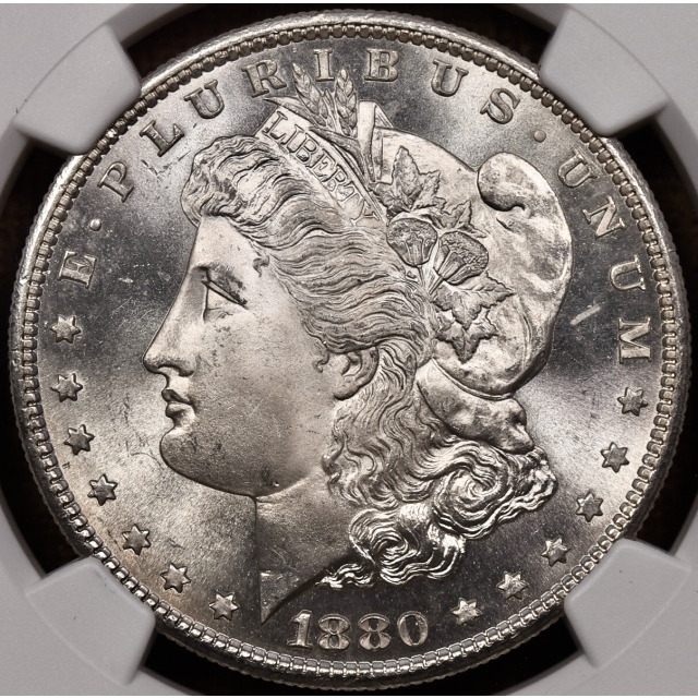 1880-S Morgan Dollar NGC MS66 CAC