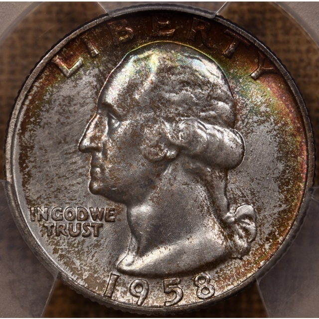 1958-D Washington Quarter PCGS MS66 from the "Mint Set deal"