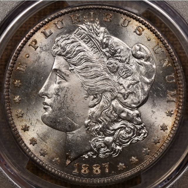 1887-S Morgan Dollar PCGS MS63