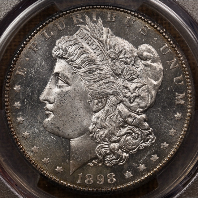 1898-O Morgan Dollar PCGS MS64PL CAC, DMPL in my humble opinion