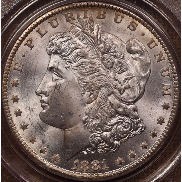 1881-CC Morgan Dollar PCGS MS64 CAC OGH