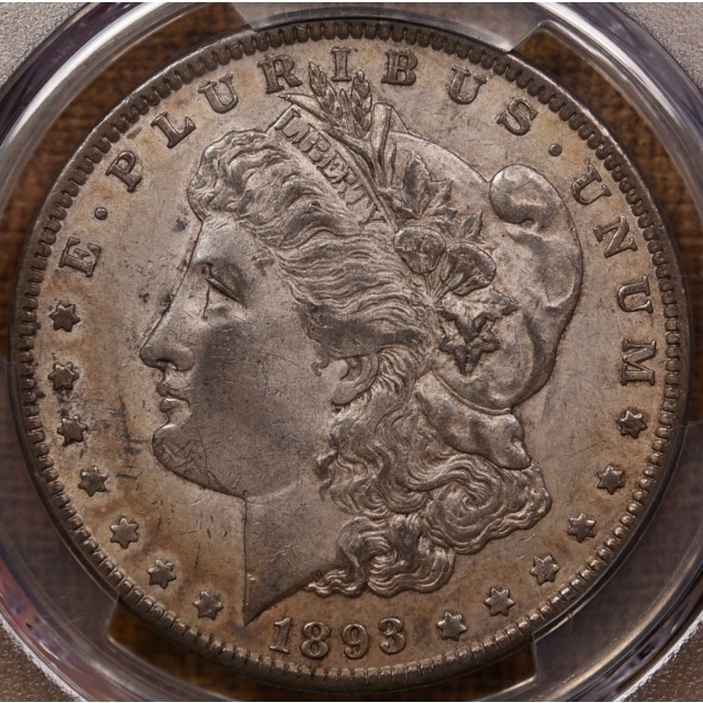 1893 Morgan Dollar PCGS AU53, Drop-Dead ORIGINAL