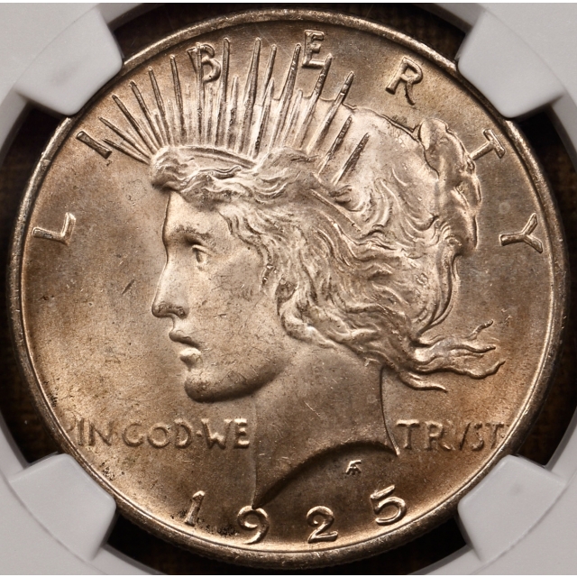 1925 Peace Dollar NGC MS65