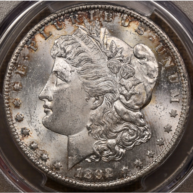1892-CC Morgan Dollar PCGS MS62 CAC