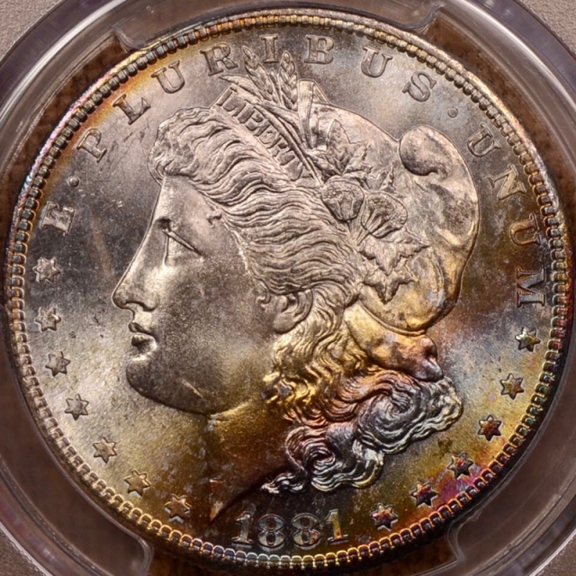 1881-S Morgan Dollar PCGS MS65 CAC