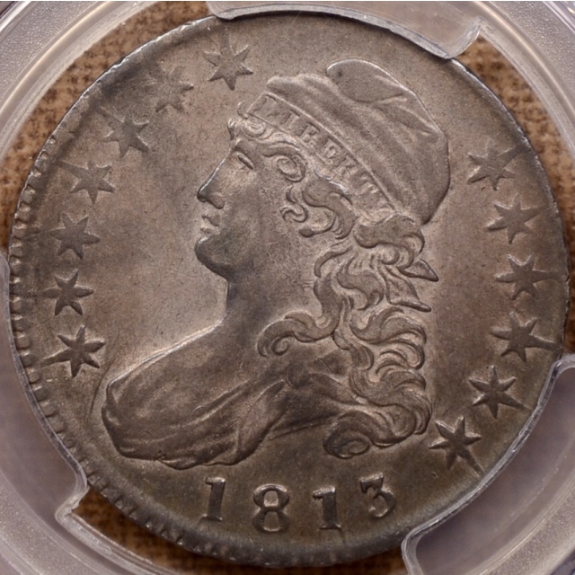 1813 O.104 R4 Capped Bust Half Dollar PCGS XF45 (CAC)