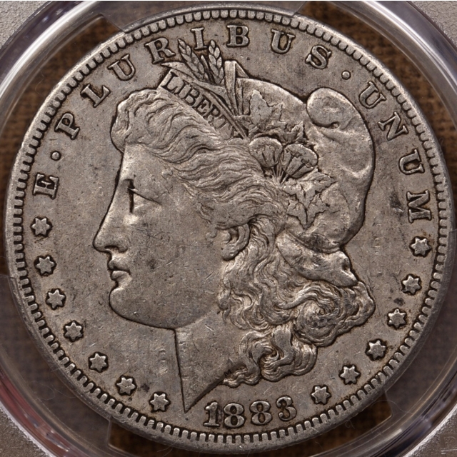 1883-CC Morgan Dollar PCGS XF40, New England hoard