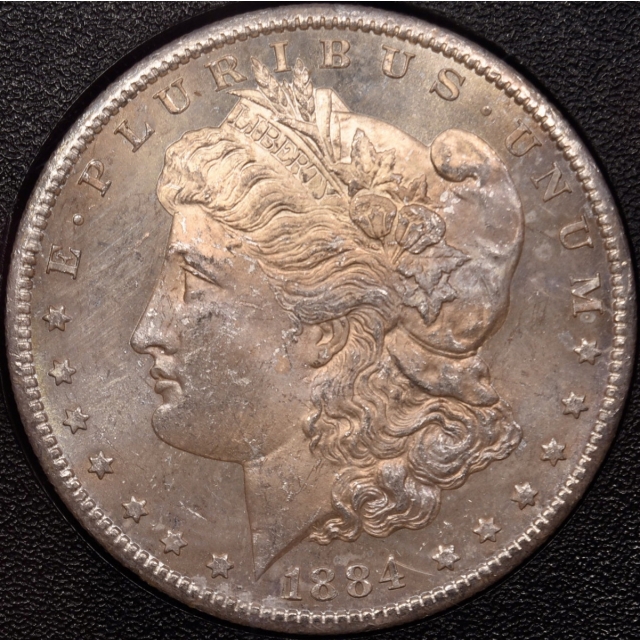 1884-CC GSA Morgan Dollar NGC MS64 CAC, expected Gold CAC