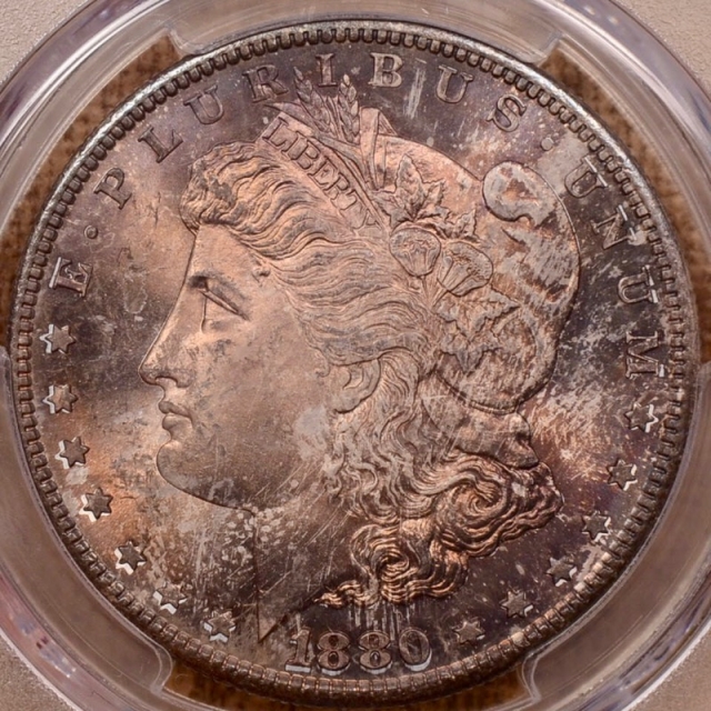 1880/79-S Morgan Dollar PCGS MS65 CAC