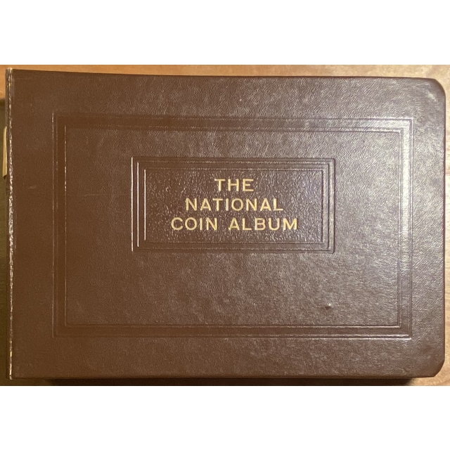 The National Coin Album, Mercury dime boards complete, 1916 - 1945-S